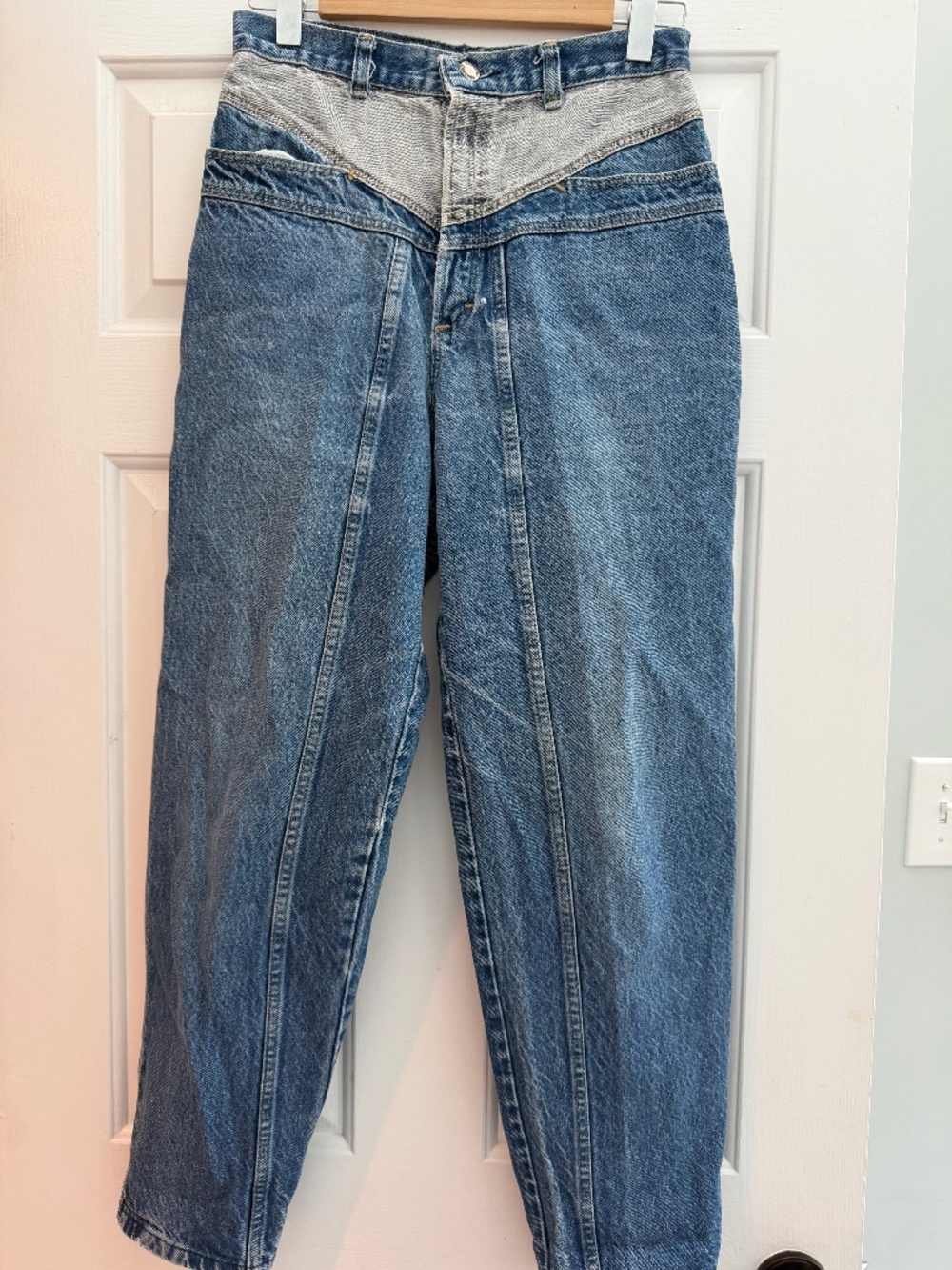 Womens Barrel Jeans